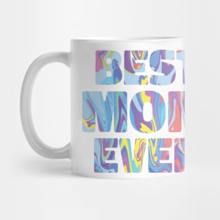 Mothers day best mom tye dye Mug